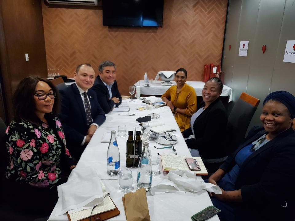 Kazakh Ambassador Meets with South African Deputy Minister of Communication and Digital Technology