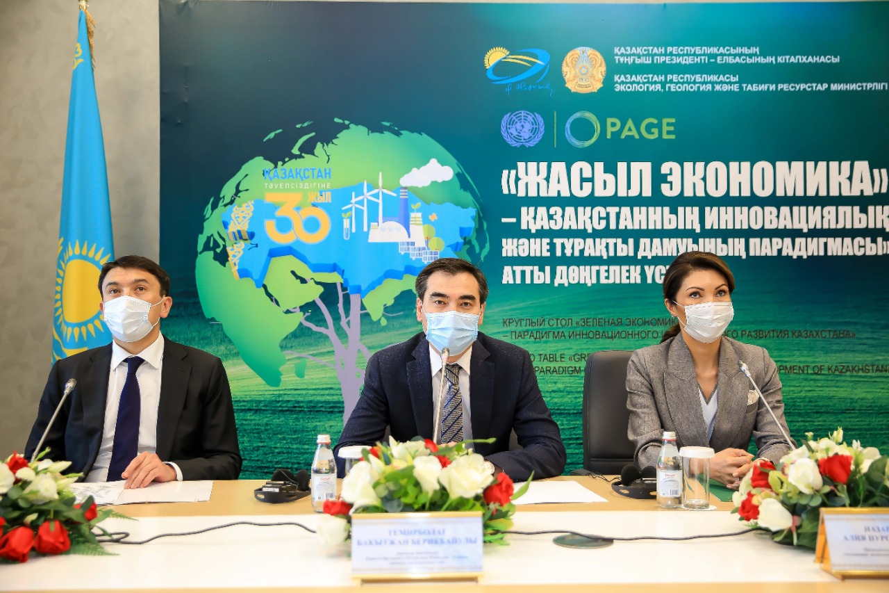 Қазақстанның «жасыл экономикаға» өту тұжырымдамасын жүзеге асыру мәселелері талқыланды
