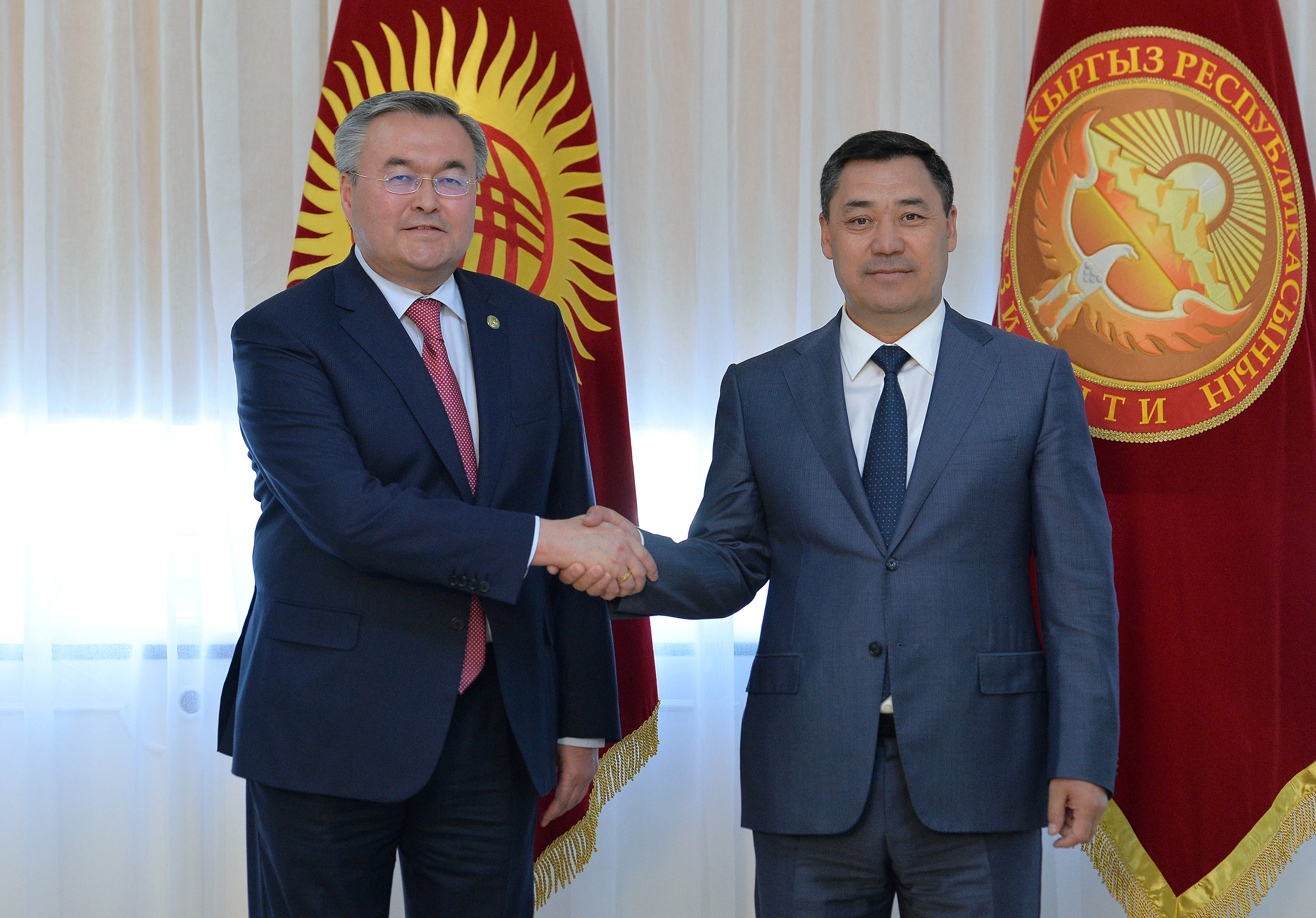 Қырғызстан Президенті Қазақстанмен екіжақты ынтымақтастықты жоғары бағалады