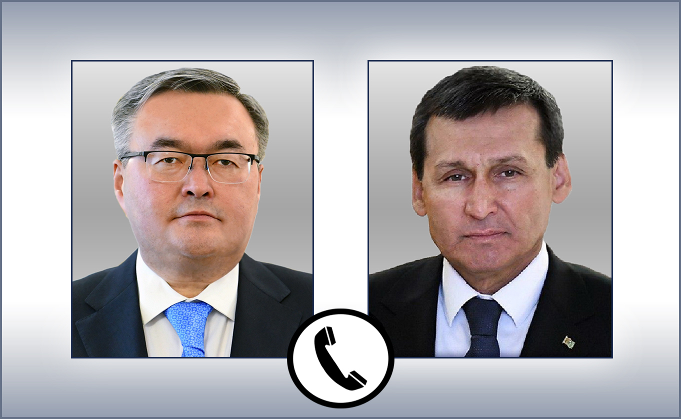 Телефонный разговор глав МИД Казахстана и Туркменистана