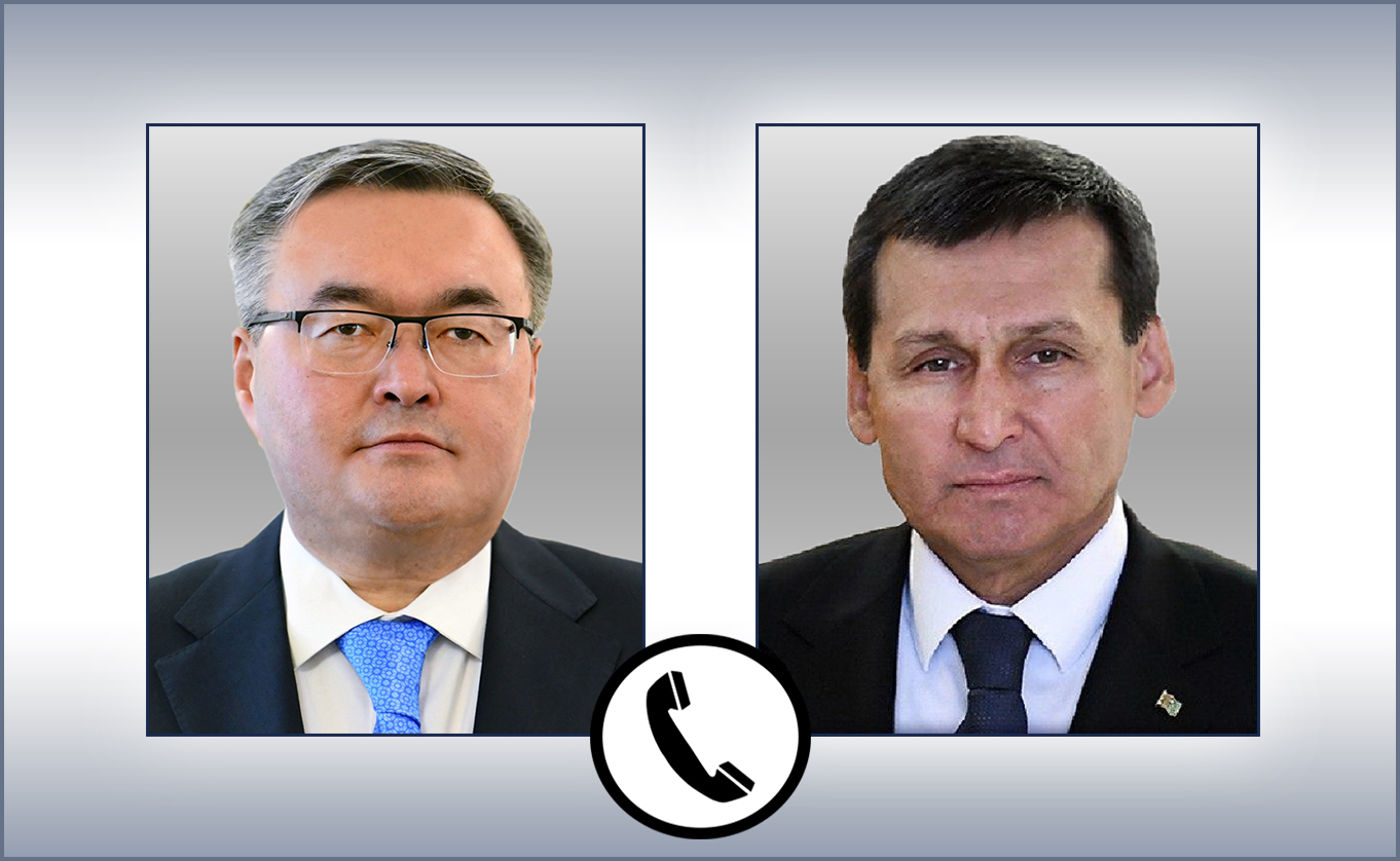 Қазақстан мен Түрікменстан СІМ басшылары телефон арқылы сөйлесті