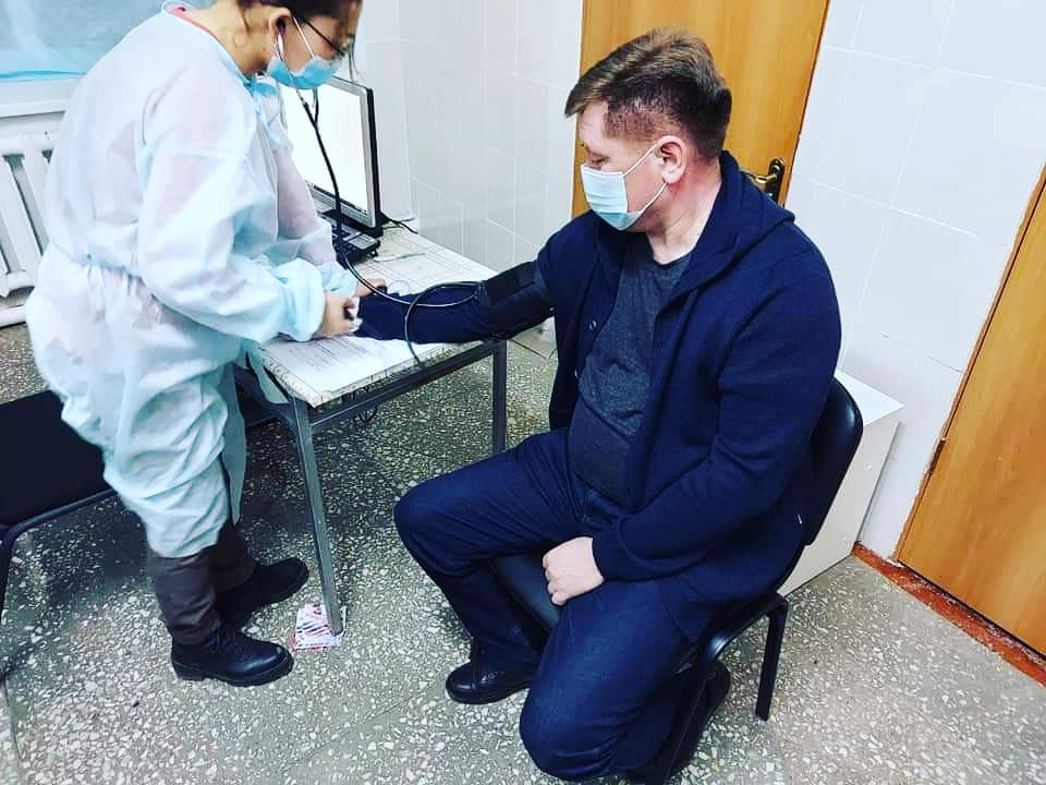 Ағымдағы жылдың 30 сәуірінде Есіл ауданының әкімі С. Балжанов Спутник-V вакцинасының бірінші компонентін алды.
