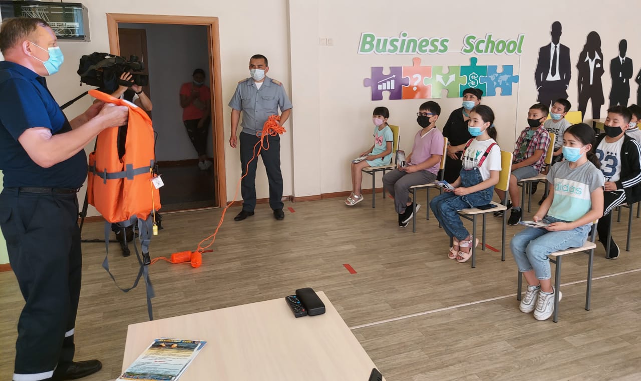 Суға шомылу кезеңіндегі балалардың қауіпсіздігі!