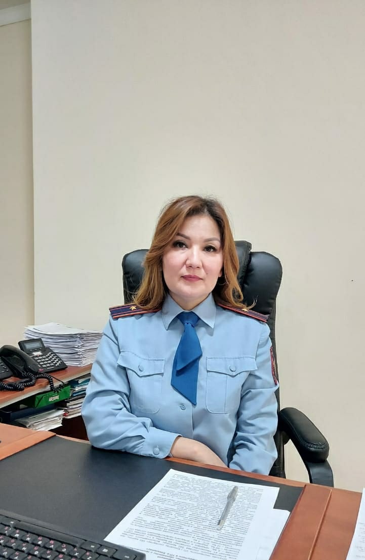 Кадровое ядро центра оперативного управления ДП Акмолинской области