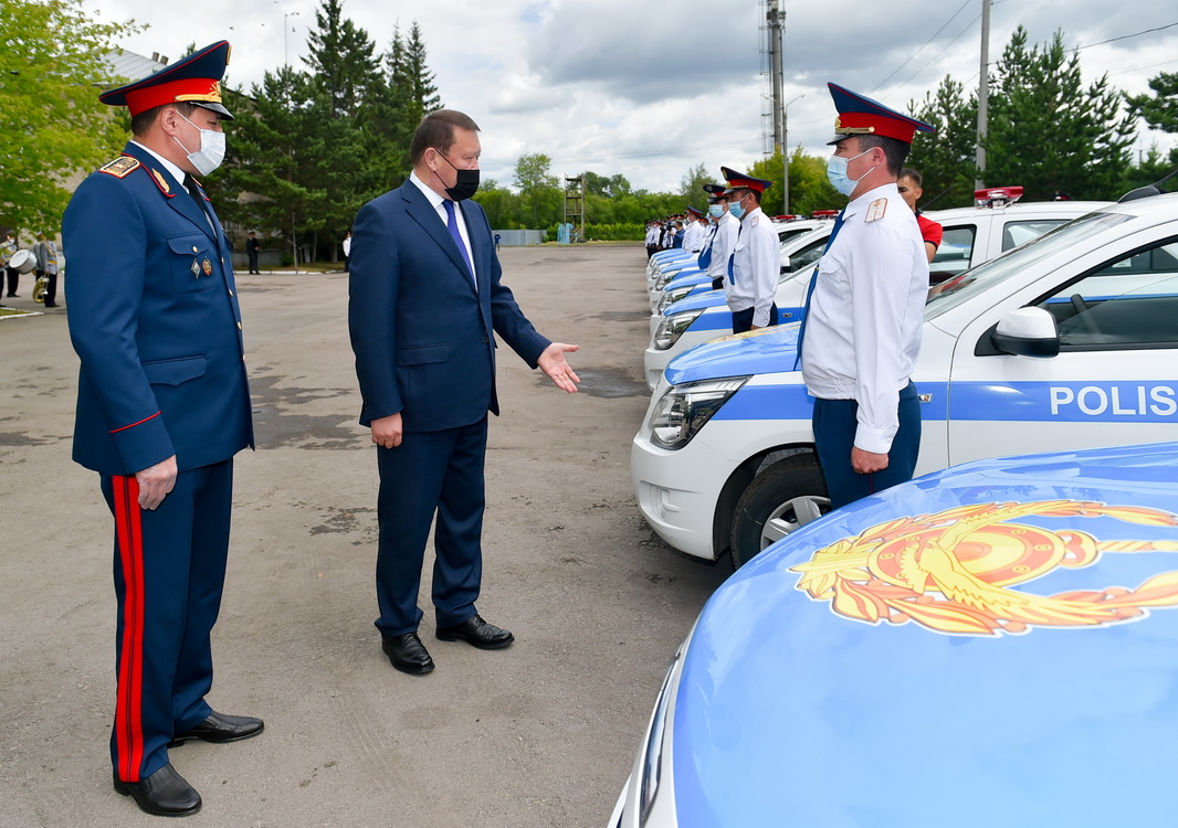 СҚО полицейлерi жаңа қызметтiк көлiктерге ие болды