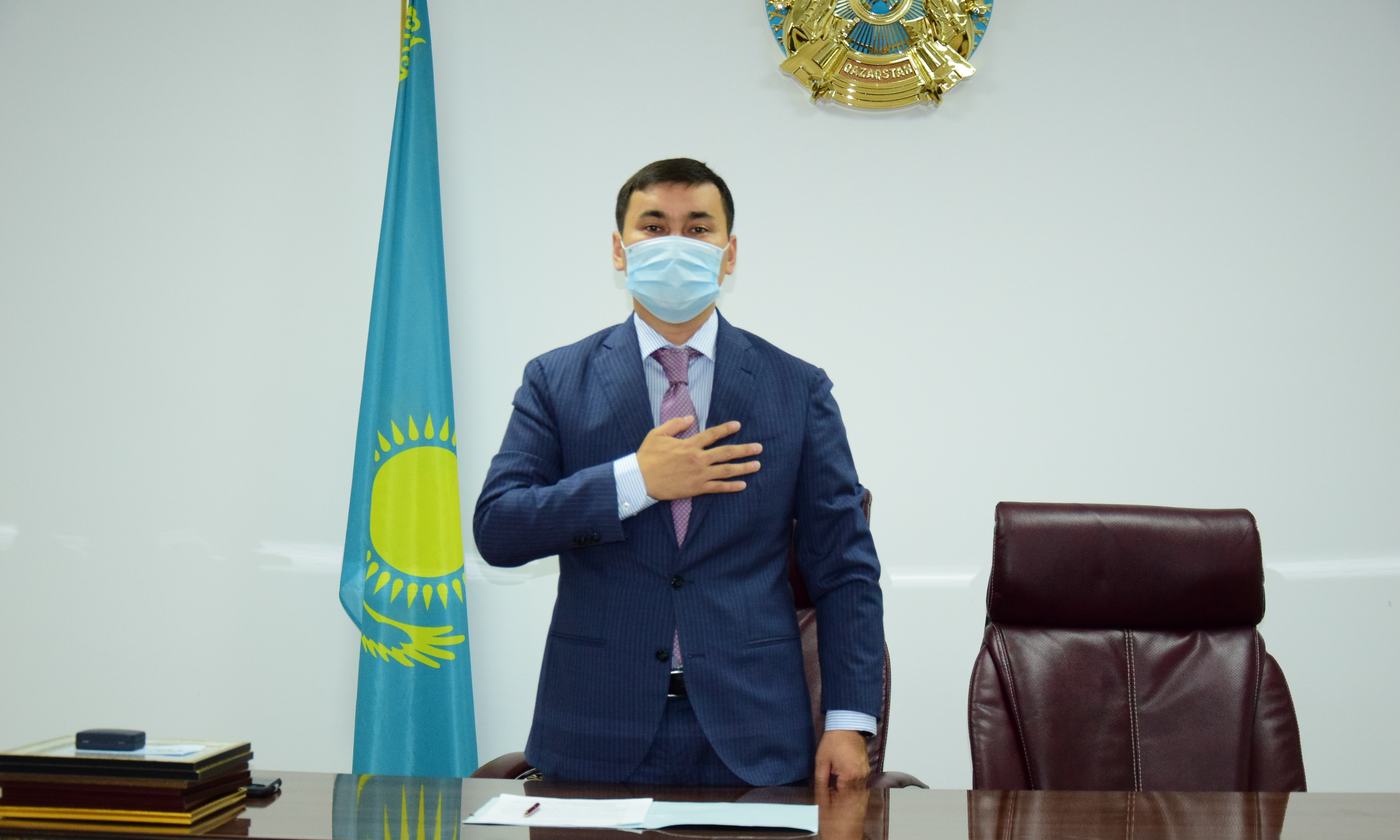 Кәсіби мереке қарсаңындағы салтанатты жиын.
