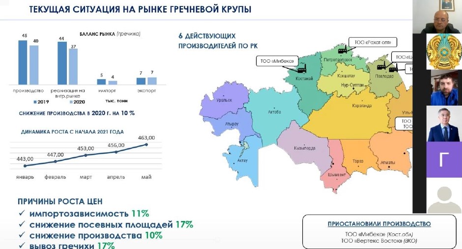 ЕСТЬ МОЩНОСТИ ПО ПЕРЕРАБОТКЕ ГРЕЧИХИ, НО НЕТ СЫРЬЯ