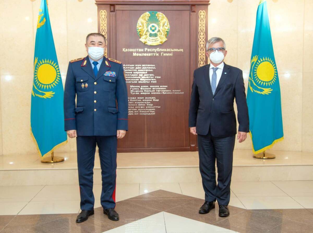 Глава МВД встретился с представителем Управления Верховного комиссара ООН по правам человека