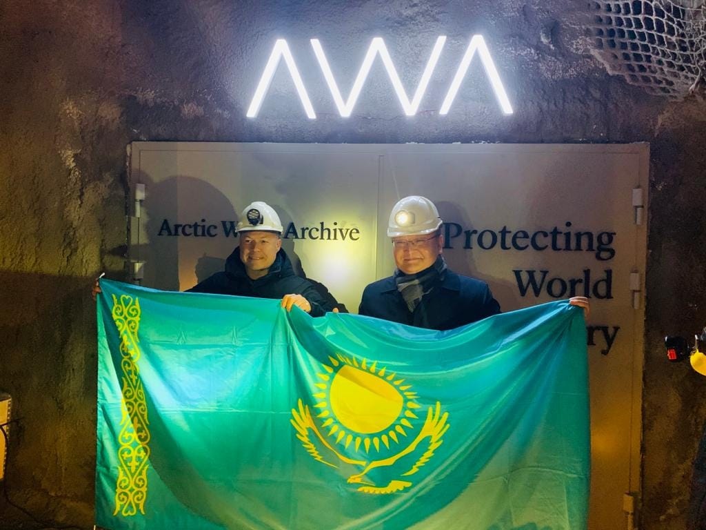 Kazakhstan’s National Symbols Placed in Arctic World Archive