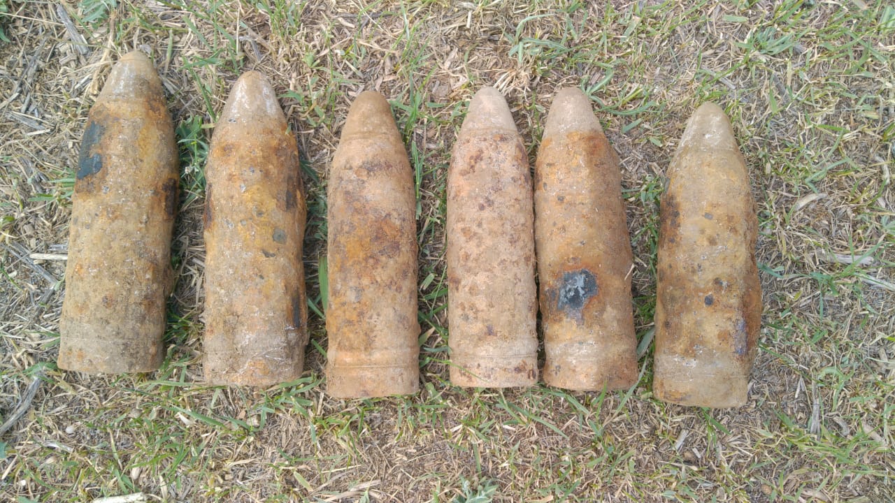 БҚО-да азамат соғысы кезінен қалған 6 снаряд табылды