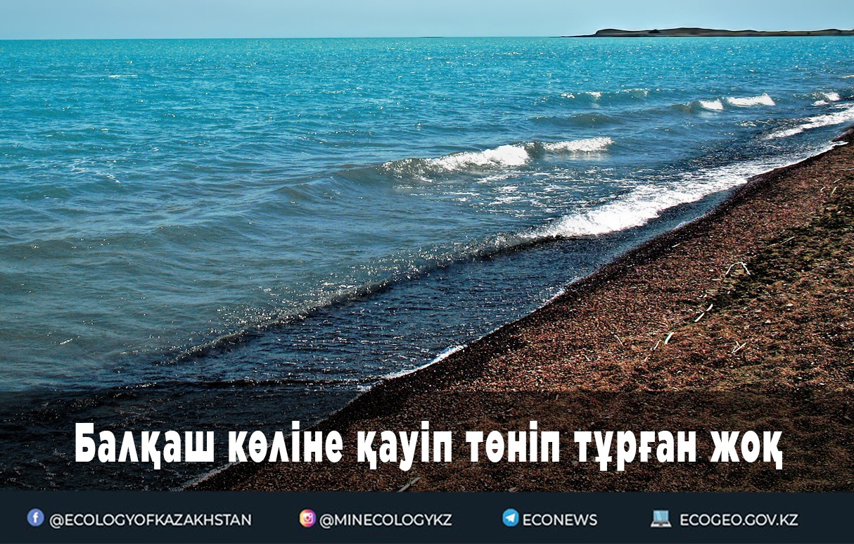 Балқаш көліне қауіп төніп тұрған жоқ