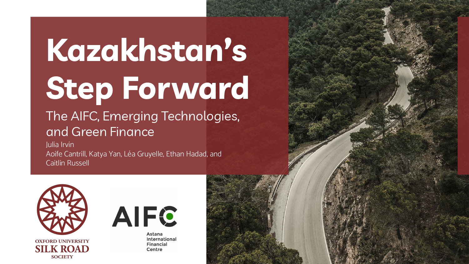 Kazakhstan report presented at Oxford University