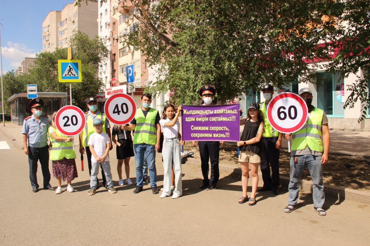 Ақтөбелік полицейлер «Жанды белгілер» ерекше акциясын өткізді