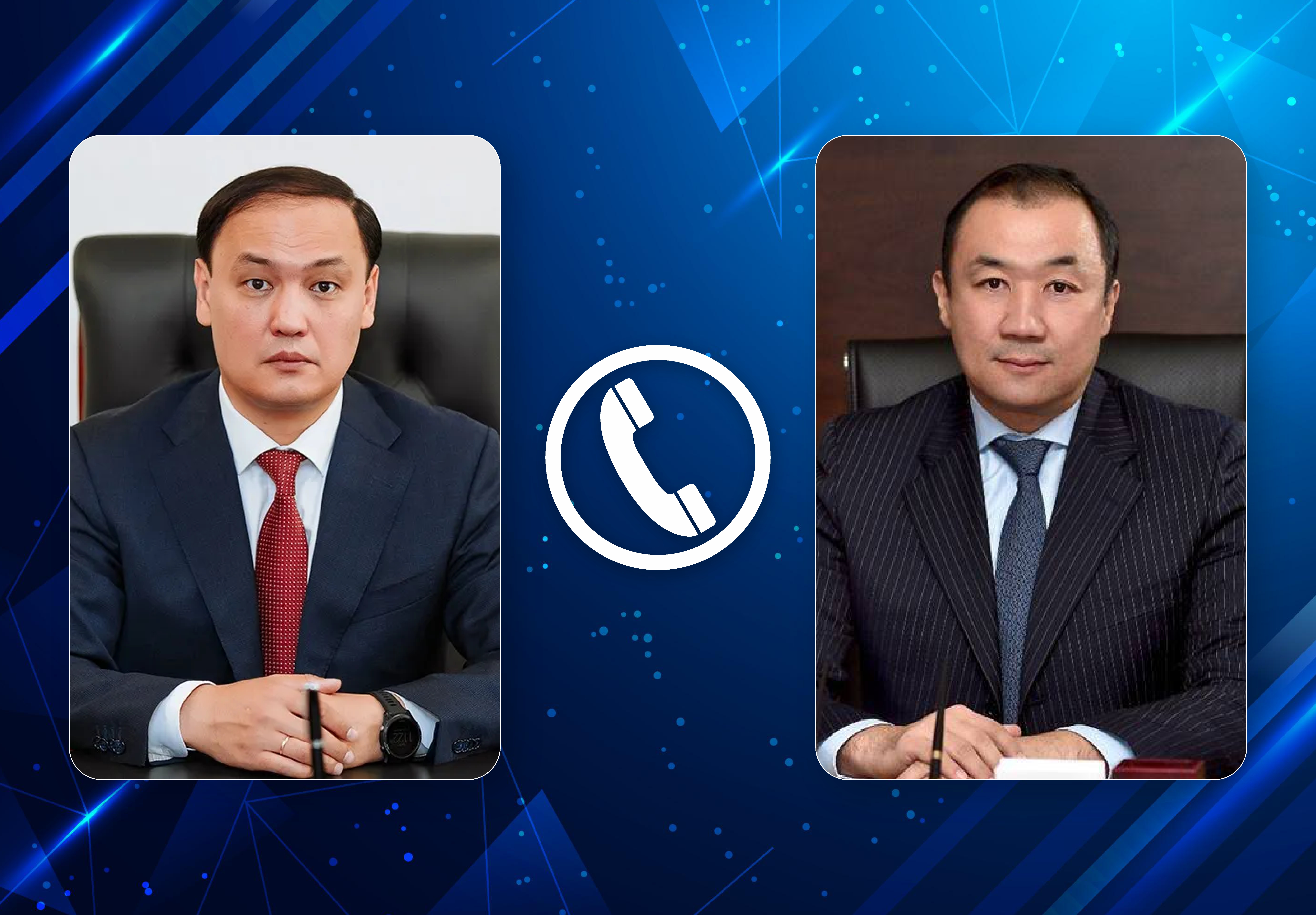 Ауыл шаруашылығы министрінің м.а. Ербол Қарашөкеев «Қазақстан Темір Жолы» ұлттық компаниясының басшысы Нұрлан Сауранбаевпен телефон арқылы сөйлесті
