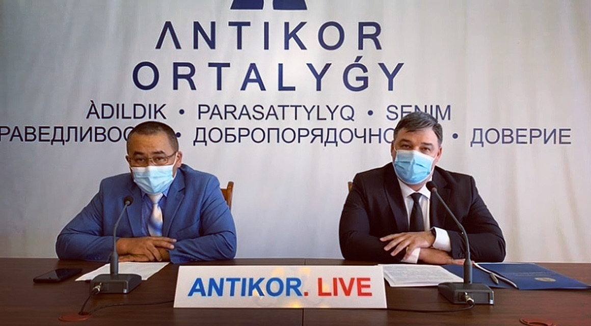 «ANTIKOR.LIVE» жобасы аясында Павлодар облысы бойынша Сыбайлас жемқорлыққа қарсы қызмет алаңындағы сөз сөйлеу
