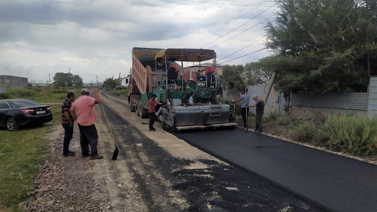 В посёлке Молодёжном ремонтируют дороги