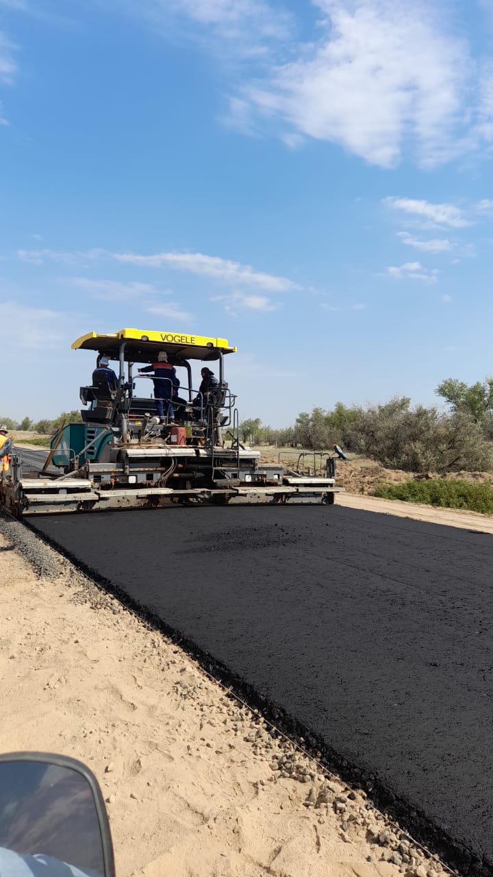 Working visit of Akim of the region G. Iskaliyev to the object of reconstruction of the Barbastau-Akzhayyk-Inder highway