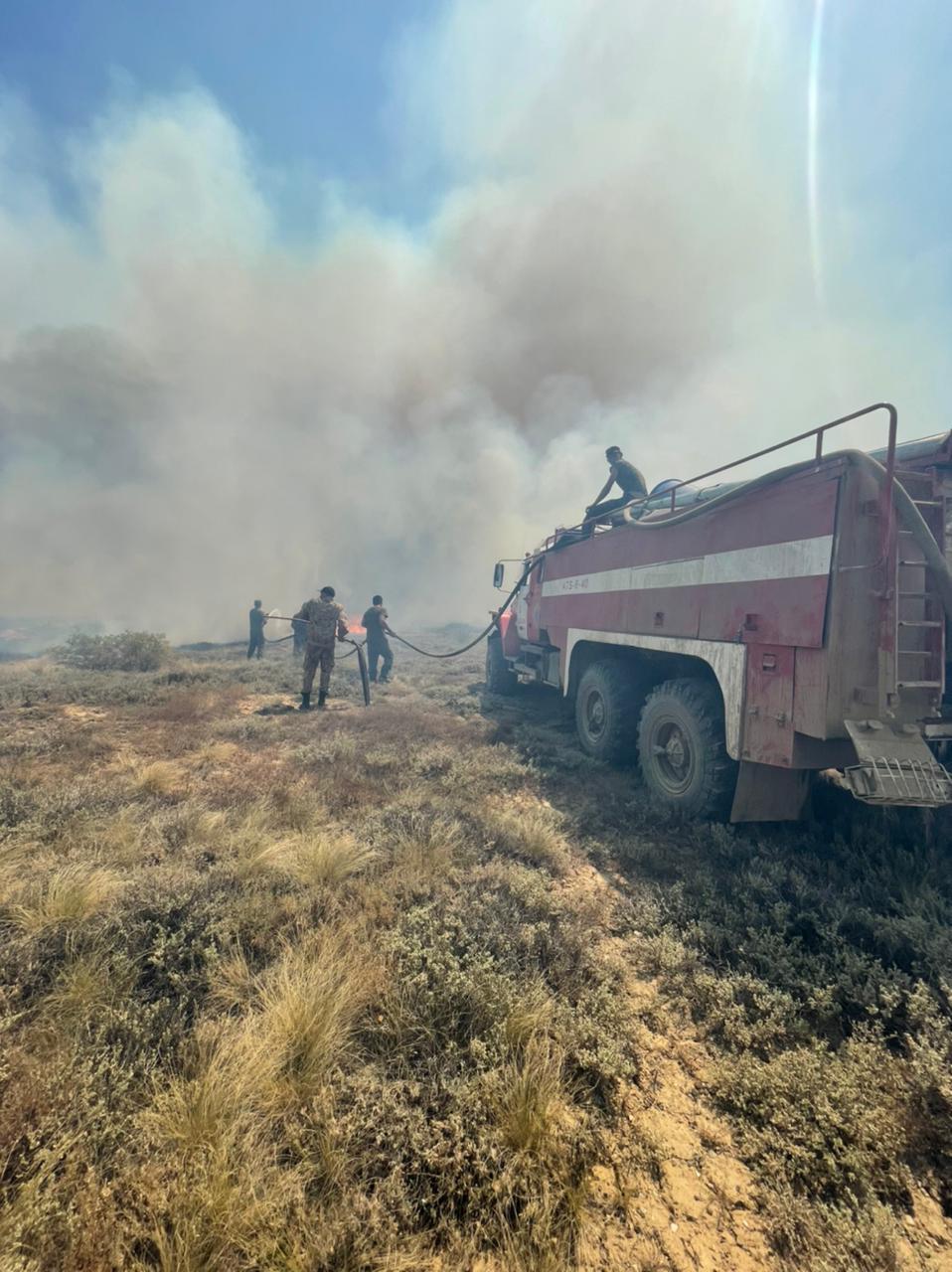 All fires in the Ulytau district have been completely eliminated
