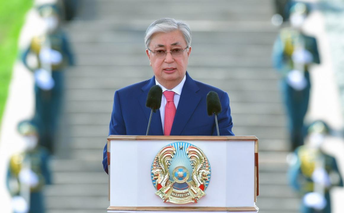 Выступление Президента Казахстана на церемонии поднятия Государственного флага