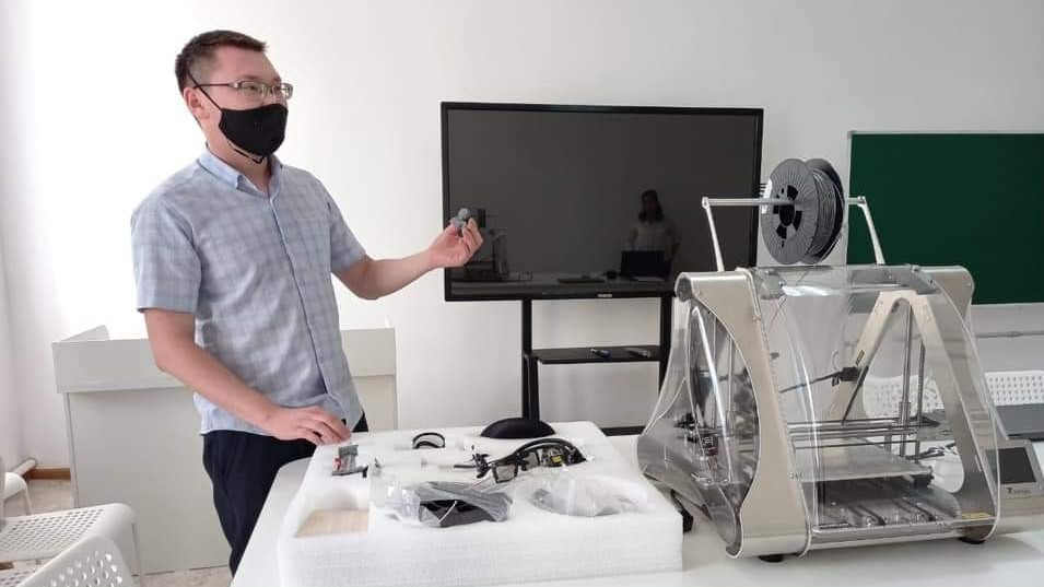 Дом школьников открылся после реконструкции в Жанаарке