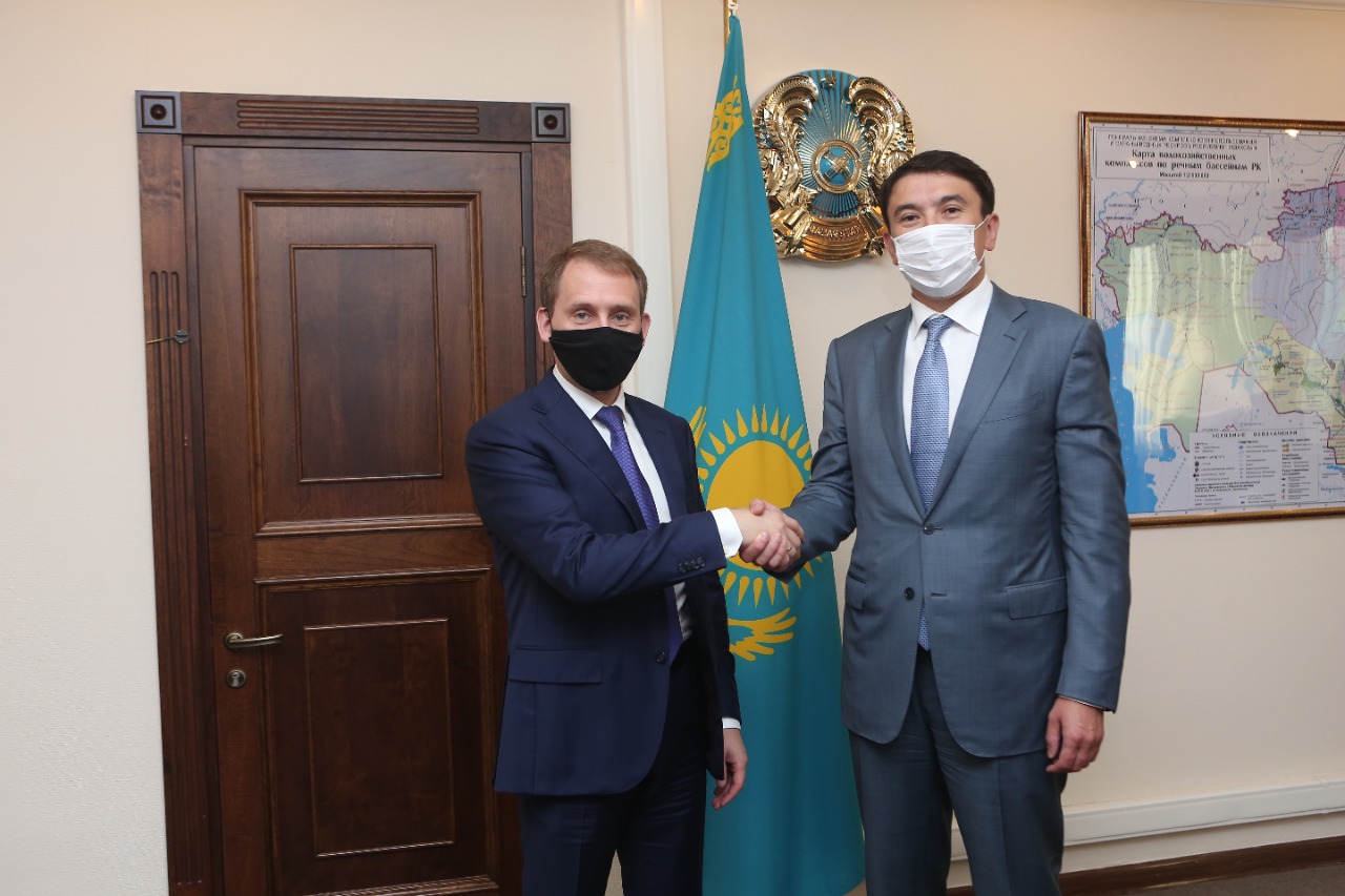 Магзум Мирзагалиев встретился с Министром природных ресурсов и экологии РФ Козловым А.А.