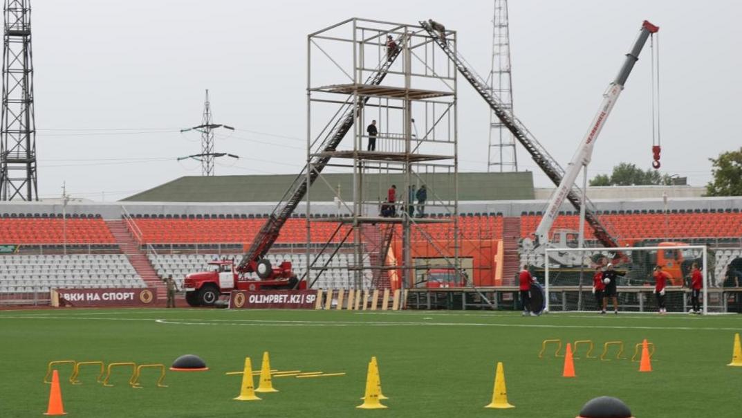 Чемпионат мира по пожарно-спасательному спорту пройдёт на карагандинском стадионе без зрителей