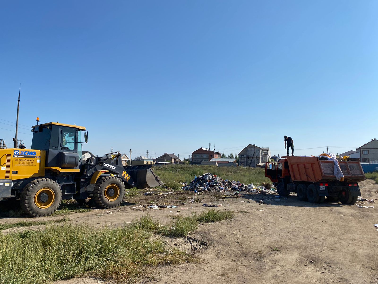 В Акмолинской области выявлено 624 несанкционированных мест размещения отходов