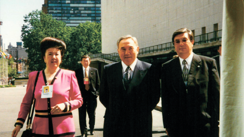 First Speech at UN on Semipalatinsk Test Site