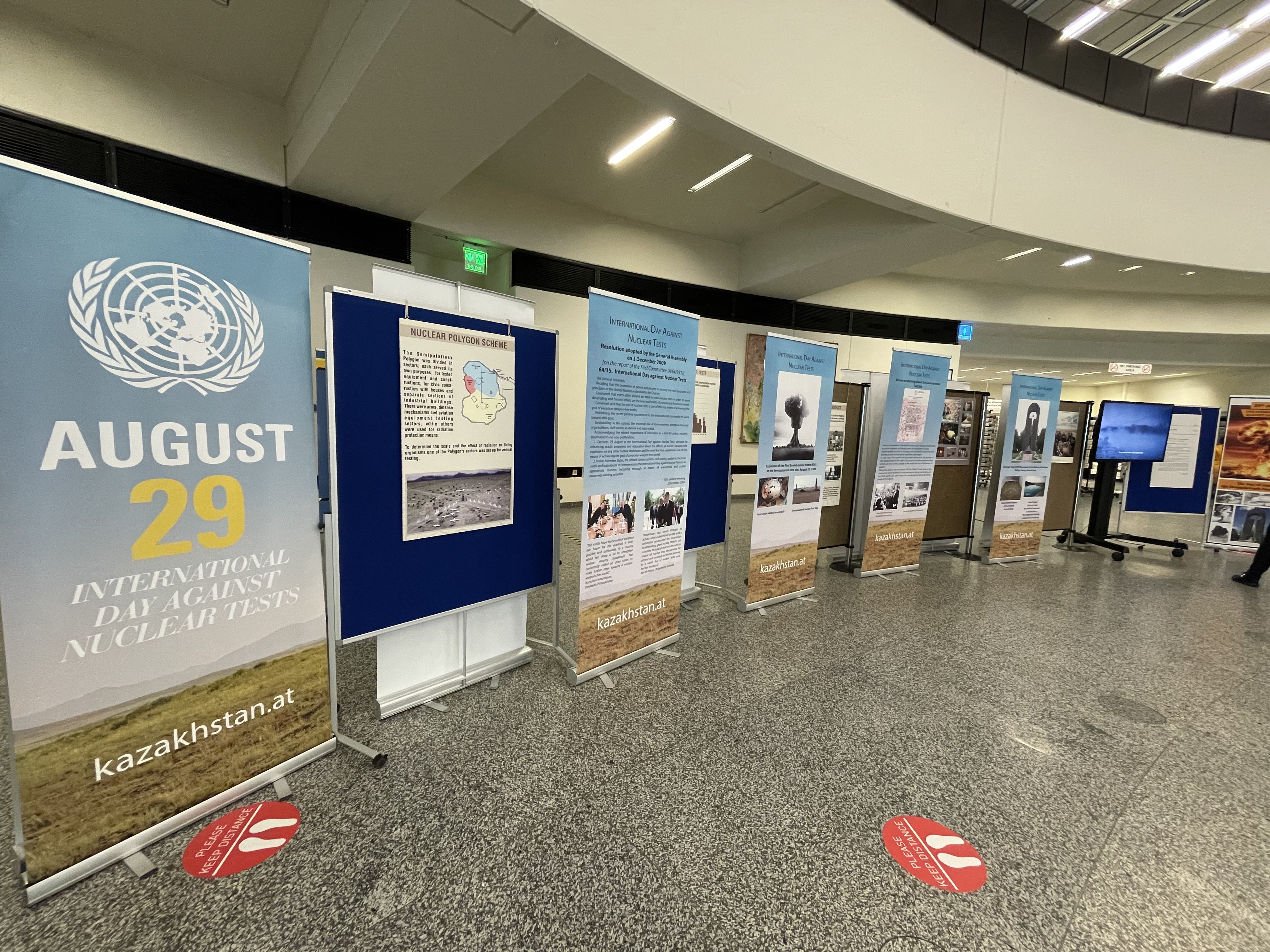 UN Office in Vienna Hosts Exhibition Dedicated to 30th Anniversary of Closing Semipalatinsk Nuclear Test Site