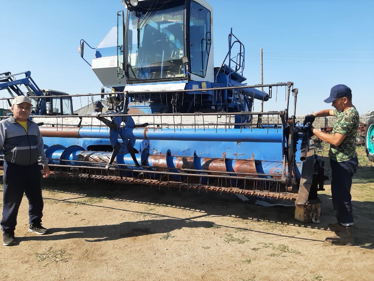 Хороший урожай льна и зерновых ожидают в Бухар-Жырауском районе