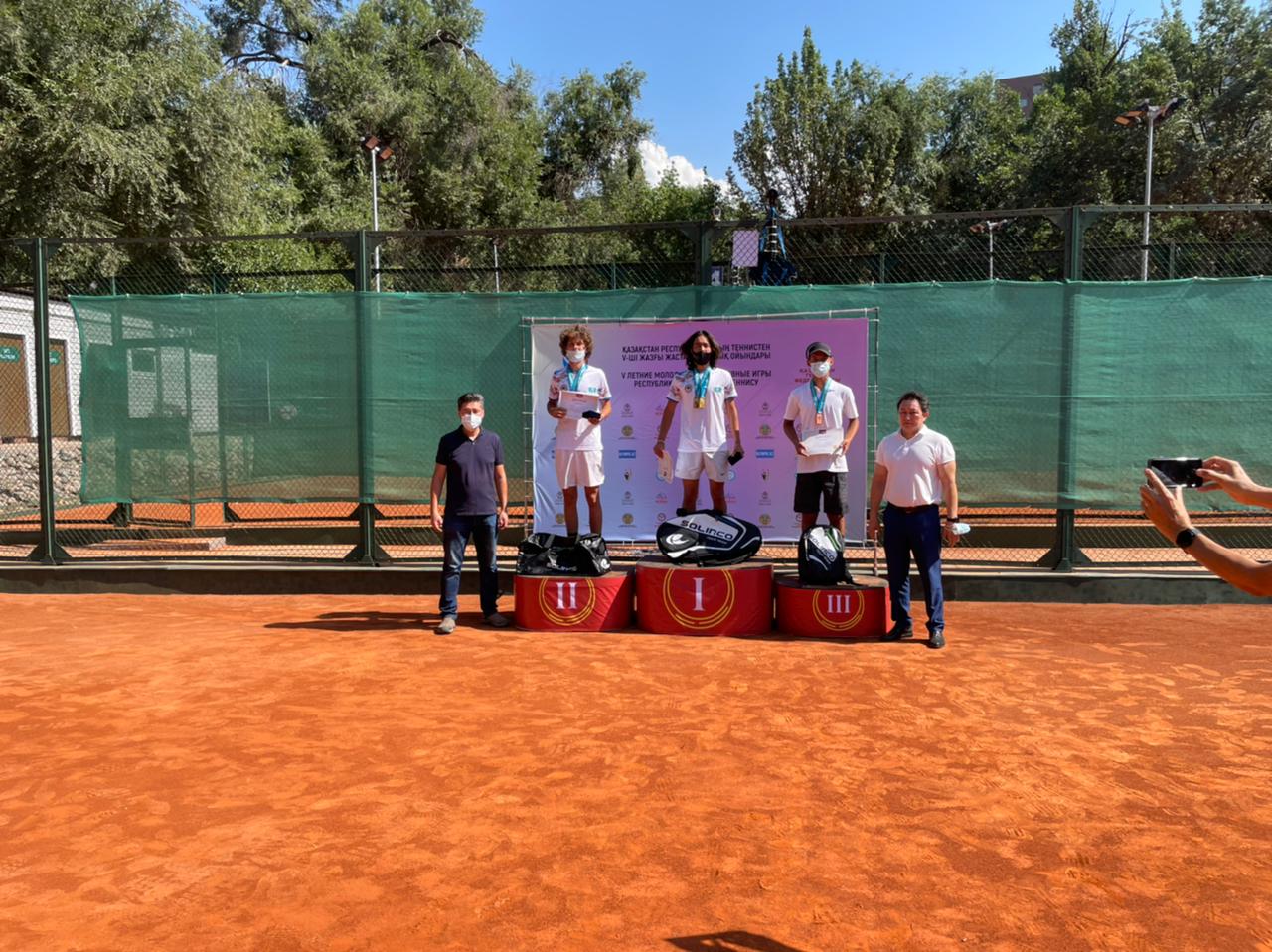 Алматы қаласының теннис құрама командасы Қазақстан Республикасының V жастар спорттық ойындарында 1-ші орынға ие болды