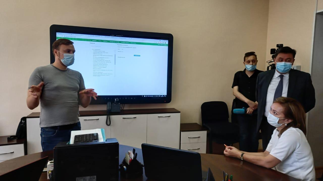 «Ситуационный центр Карагандинской области показательный» – руководитель рабочей группы МЗ РК