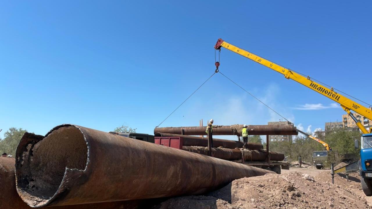 Масштабная реконструкция тепловых сетей началась в Балхаше