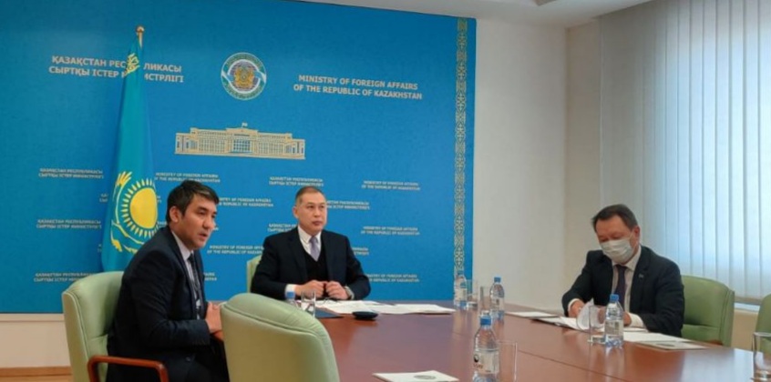 Қазақстан-Мысыр саяси консультациялары онлайн режімде өтті