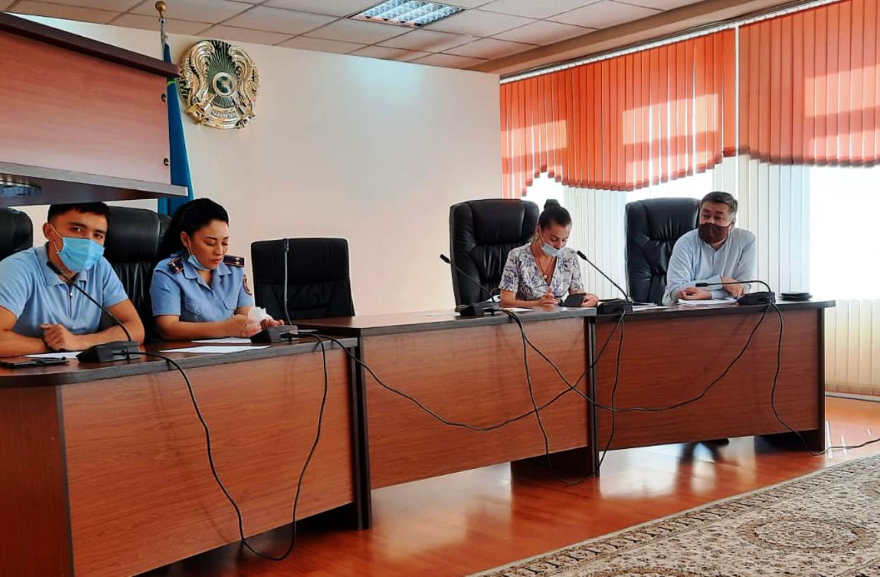 Алматы қаласы әкімдігінің жанындағы кәмелетке толмағандардың ісі және олардың құқықтарын қорғау жөніндегі Бостандық ауданы бойынша ведомствоаралық комиссияның кезекті отырысы өтті