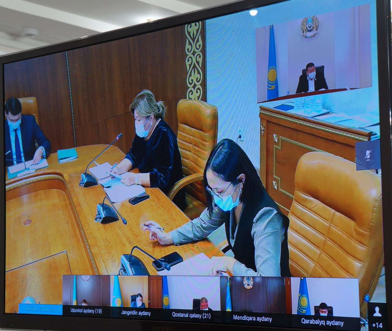 Қостанай облысы әкімінің орынбасары Е.М. Спановтың басшылығымен жұмыс кеңесі өтті