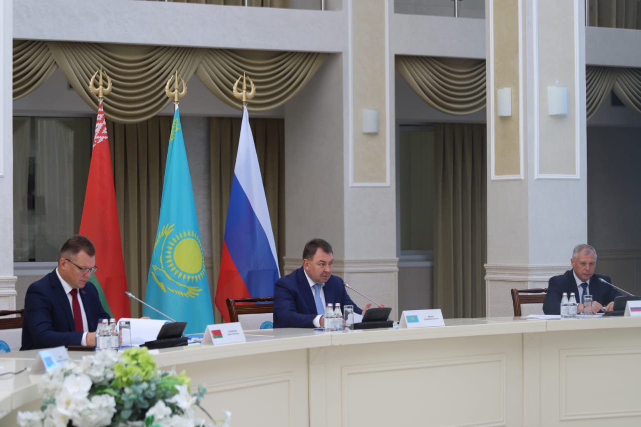 Состоялось восьмое заседание совместной коллегии МЧС Казахстана, Беларуси и России