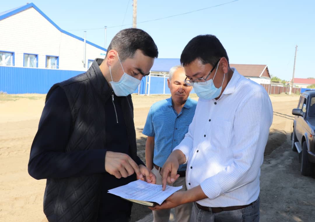 The head of the district paid a working visit to the Zhaysan rural district