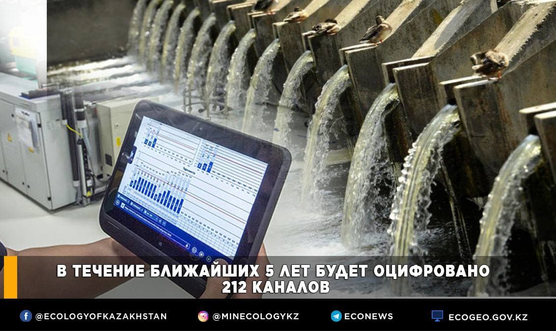 О ПЛАНАХ ПО ЦИФРОВИЗАЦИИ И РЕКОНСТРУКЦИИ ВОДНЫХ КАНАЛОВ РАССКАЗАЛ ГЛАВА МИНЭКОЛОГИИ