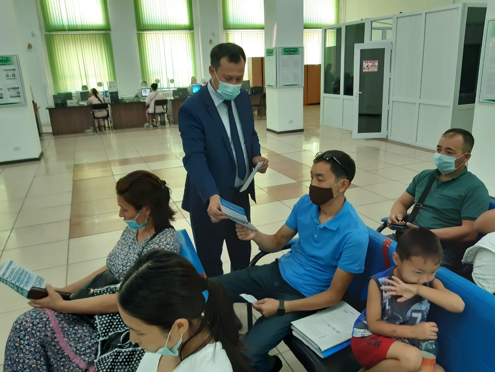 Brochures have been distributed in order to prevent corruption