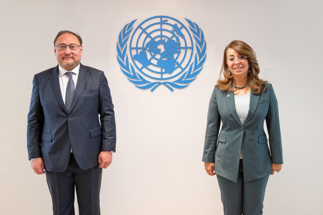 Заместитель министра иностранных дел Казахстана встретился с главой Управления ООН по наркотикам и преступности