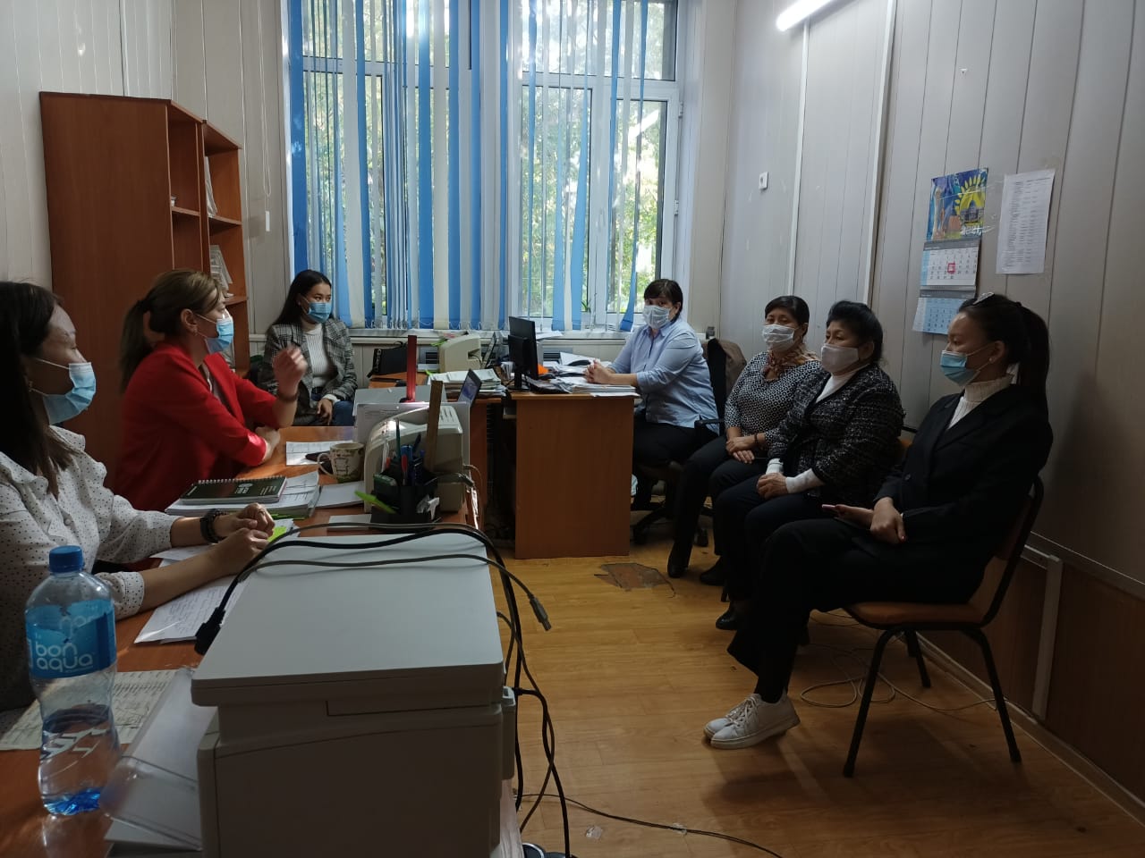 "Хромтау аудандық жұмыспен қамту және әлеуметтік бағдарламалар бөлімі"ММ қызметкерлері арасында ақпараттық-түсіндіру жұмысын жүргізді.