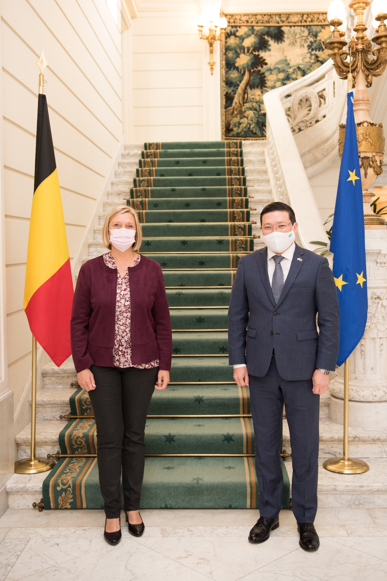 Ambassador of Kazakhstan Discusses Development of Inter-Parliamentary Dialog with Belgium