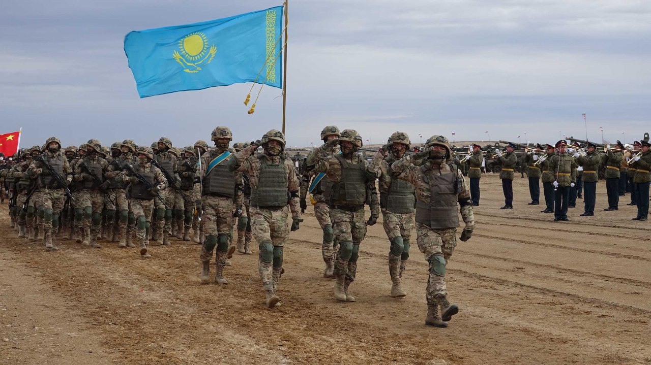 Казахстанский контингент выполнил задачи в активной фазе учений «Мирная миссия-2021»