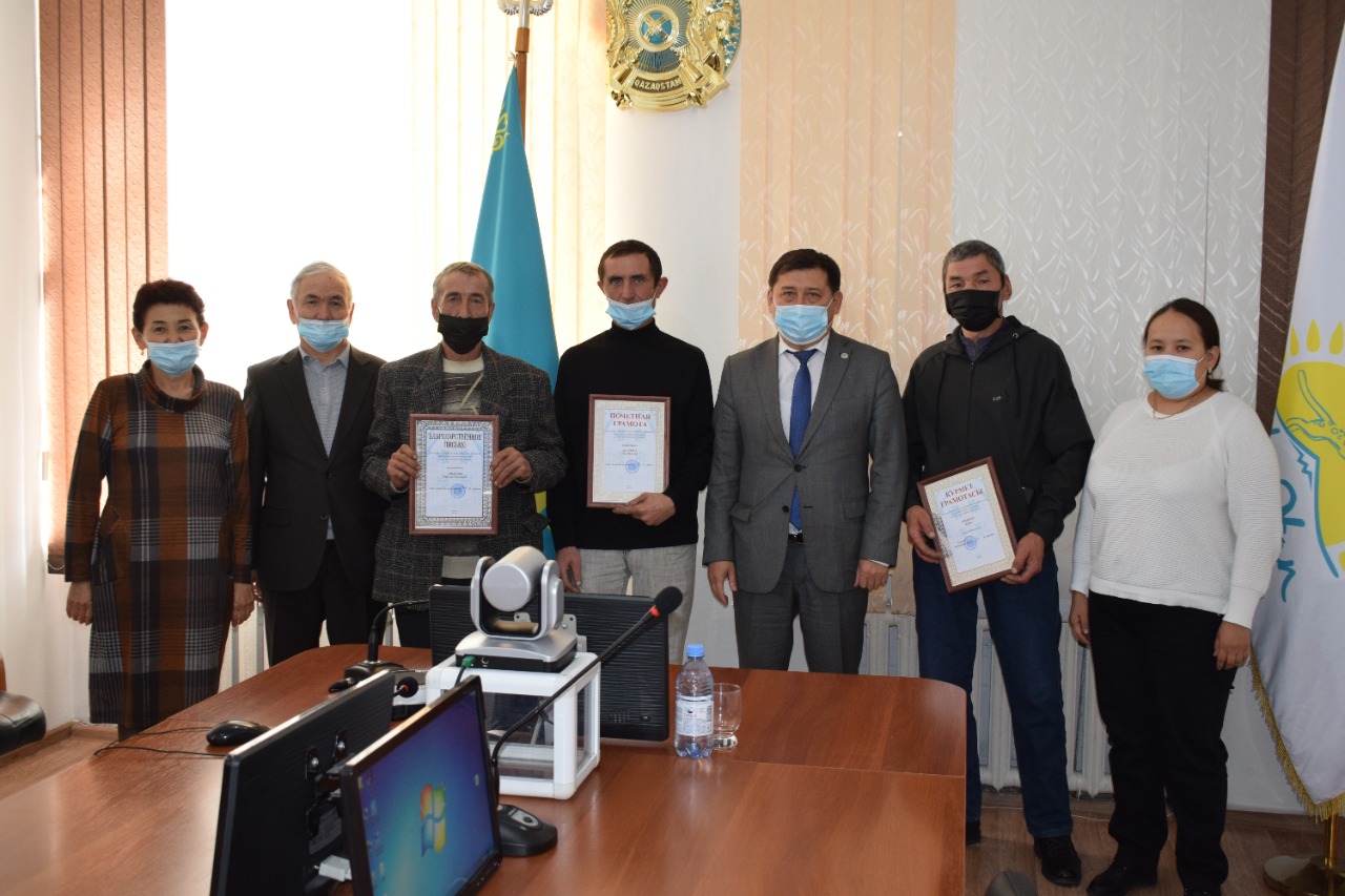 Бүгін Ақтоғай ауданының әкімдігінде Еңбек күніне арналған іс-шара өтті