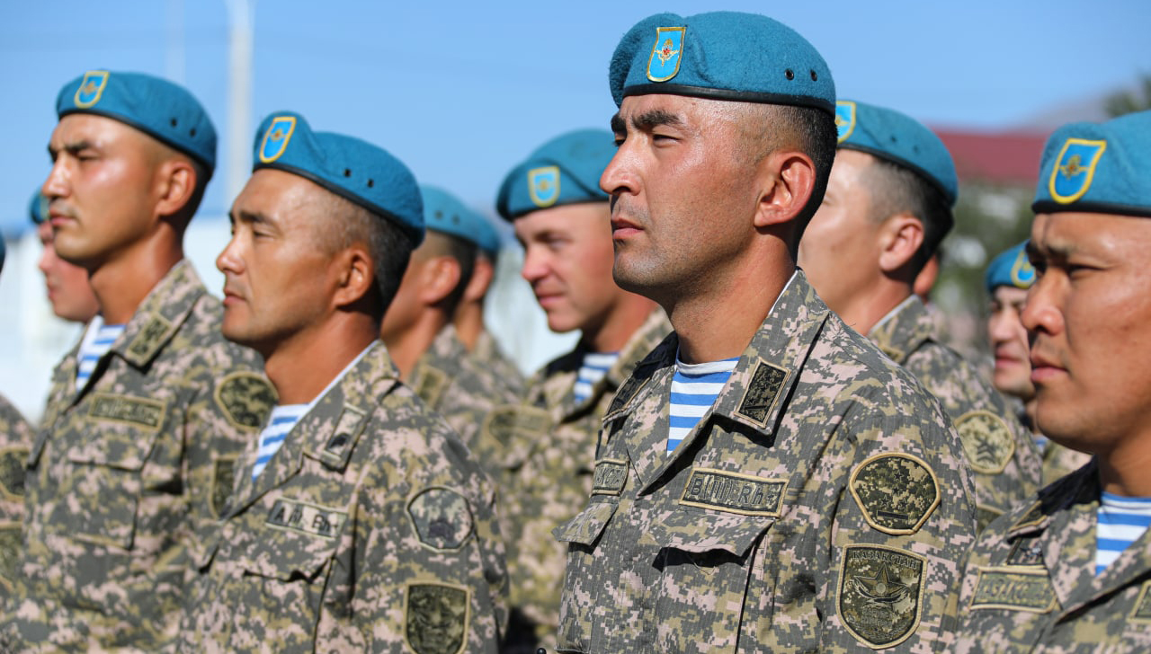 Казахстанские военнослужащие принимают участие в учении «Рубеж-2021»