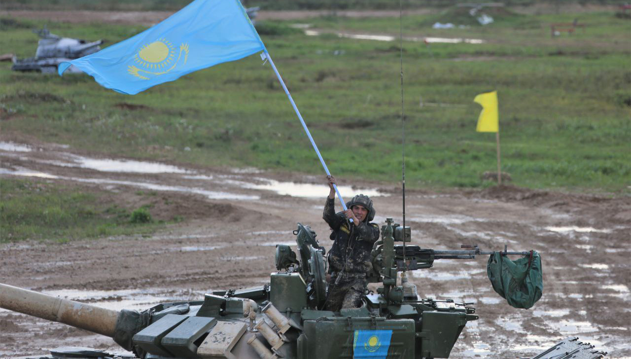 Казахстанские танкисты заняли третье место в конкурсе «Танковый биатлон»