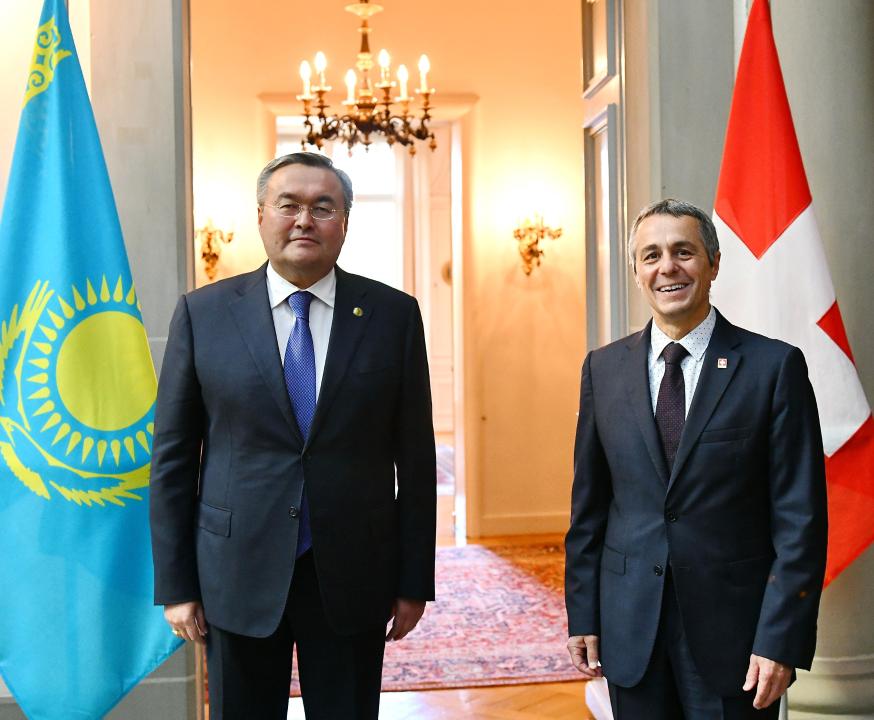 Начался официальный визит Министра иностранных дел Казахстана в Швейцарию