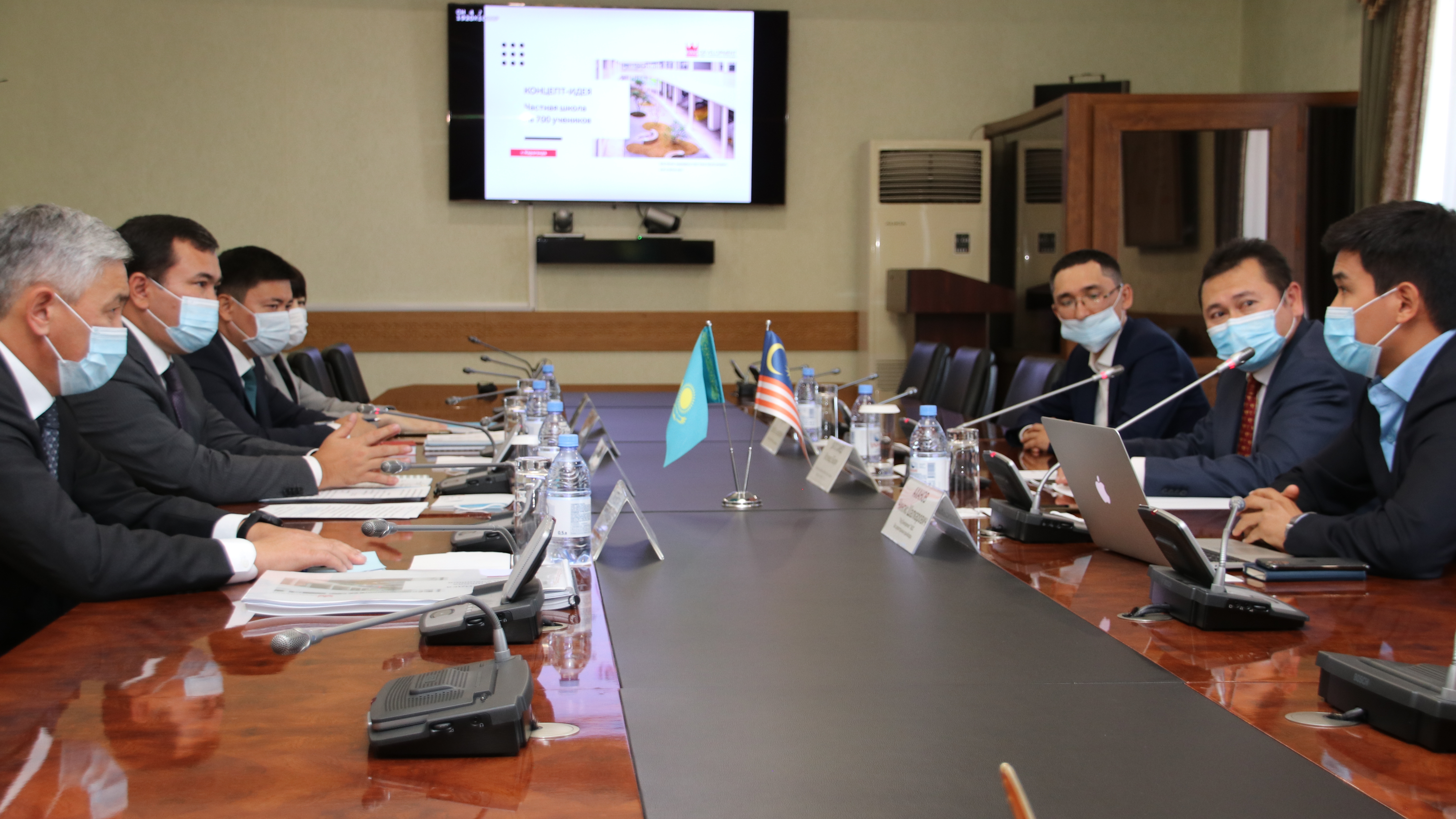 Малайзийская компания построит в Караганде школу на 700 мест