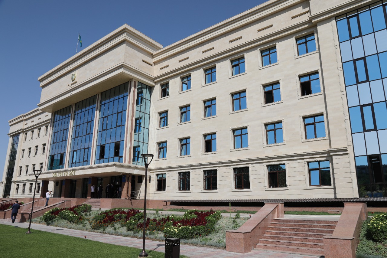 Состоялось открытие нового здания Жамбылского областного суда